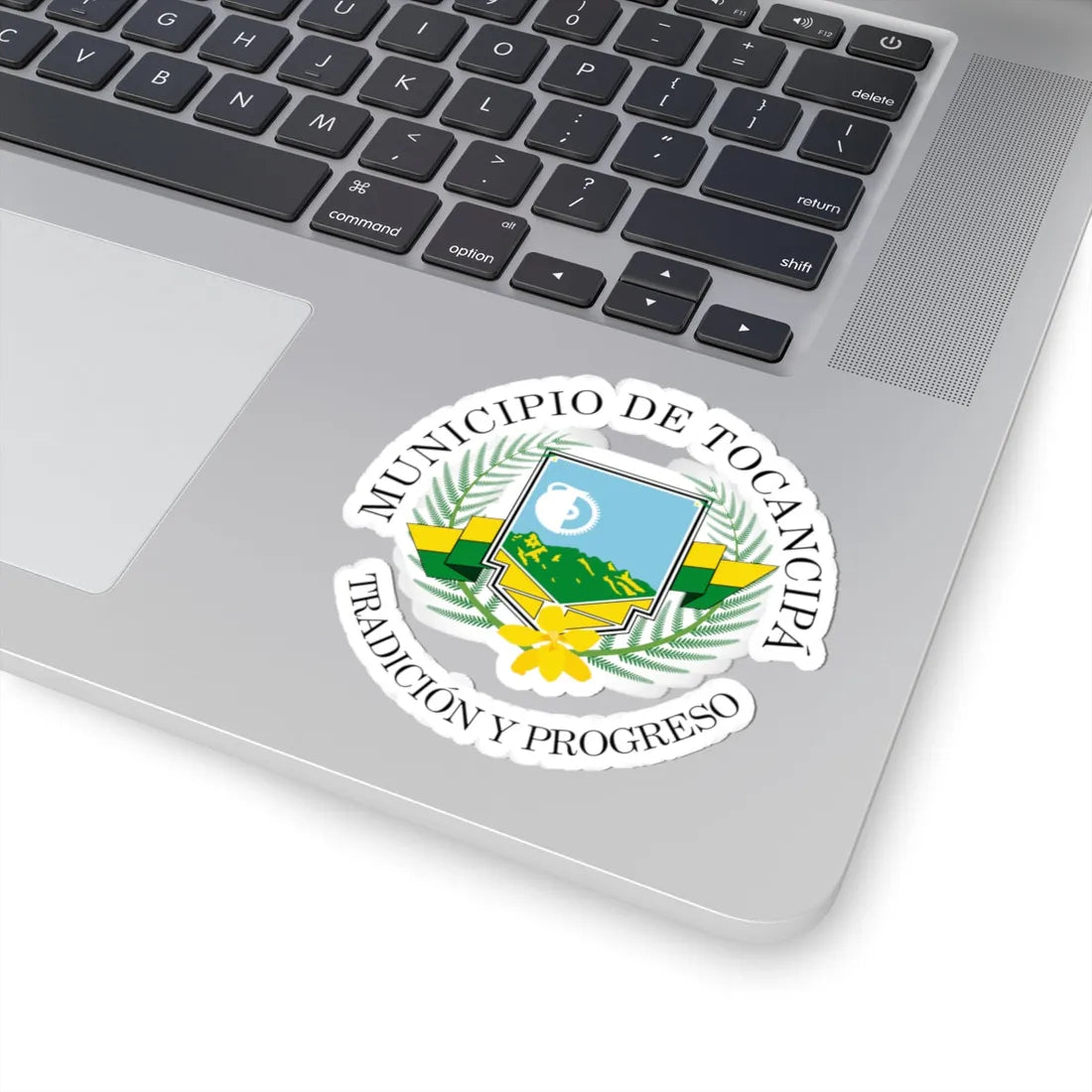 Escudo del Municipio de Tocancipá (Colombia) (Coat of Arms) STICKER Vinyl Kiss-Cut Decal - The Sticker Space