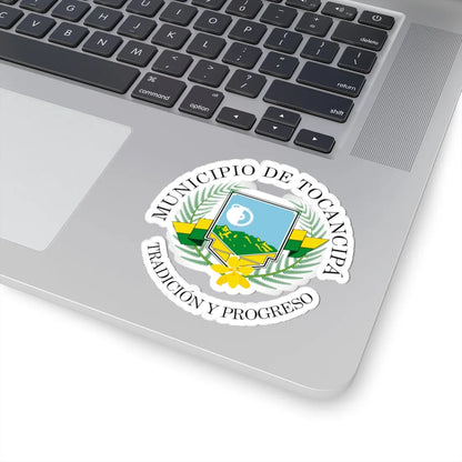 Escudo del Municipio de Tocancipá (Colombia) (Coat of Arms) STICKER Vinyl Kiss-Cut Decal - The Sticker Space
