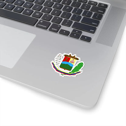 Escudo del Municipio Justo Briceño (Venezuela) (Coat of Arms) STICKER Vinyl Kiss-Cut Decal - The Sticker Space