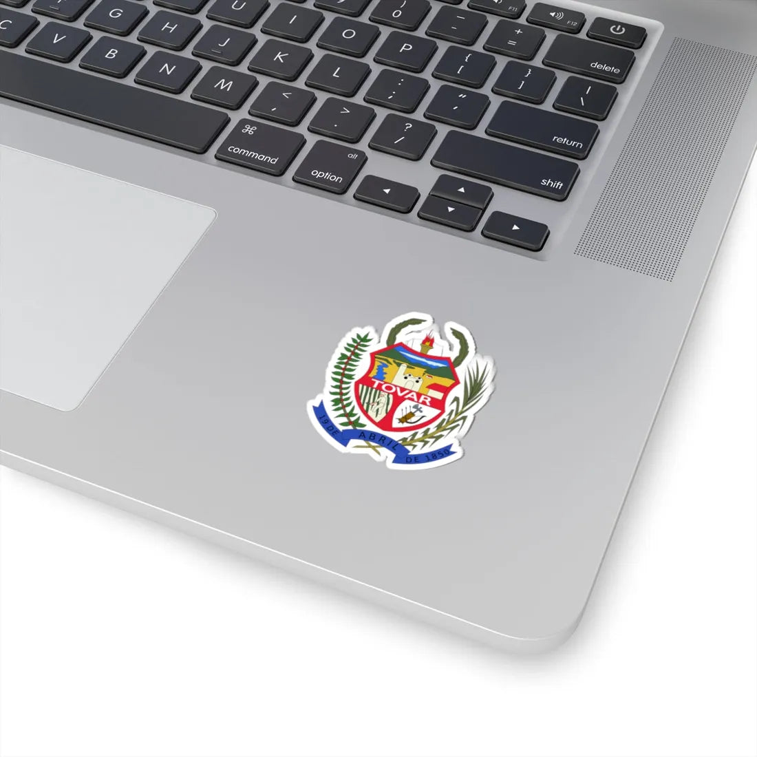 Escudo del Municipio Tovar (Venezuela) (Coat of Arms) STICKER Vinyl Kiss-Cut Decal - The Sticker Space