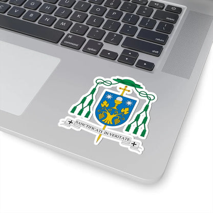 Escudo del obispo Alfonso Carrasco (Spain) (Coat of Arms) STICKER Vinyl Kiss-Cut Decal - The Sticker Space