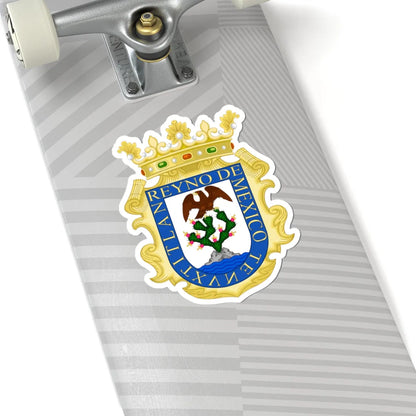 Escudo del Reino de México (Mexico) (Coat of Arms) STICKER Vinyl Kiss-Cut Decal - The Sticker Space