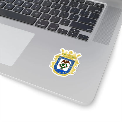 Escudo del Reino de México (Mexico) (Coat of Arms) STICKER Vinyl Kiss-Cut Decal - The Sticker Space