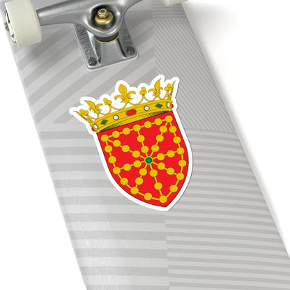 Escudo del Reino de Navarra (Spain) (Coat of Arms) STICKER Vinyl Kiss-Cut Decal - The Sticker Space