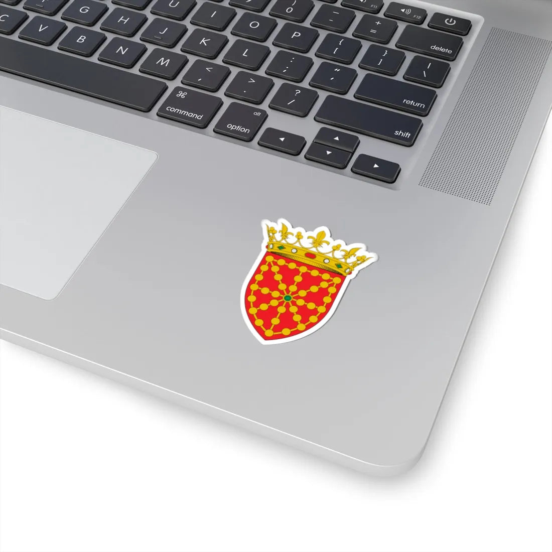 Escudo del Reino de Navarra (Spain) (Coat of Arms) STICKER Vinyl Kiss-Cut Decal - The Sticker Space