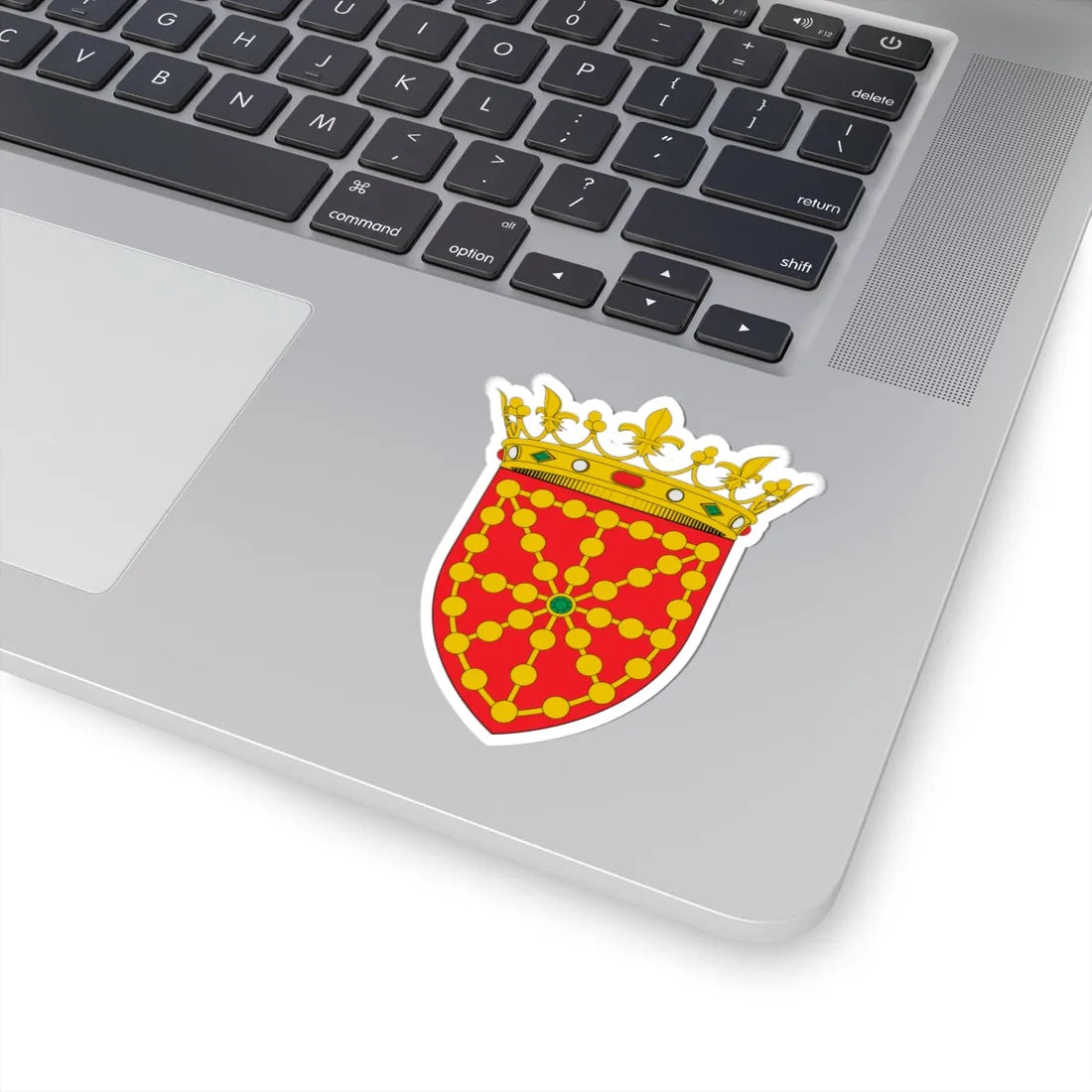 Escudo del Reino de Navarra (Spain) (Coat of Arms) STICKER Vinyl Kiss-Cut Decal - The Sticker Space