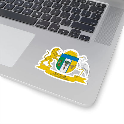 Escudo del Vichada (Colombia) (Coat of Arms) STICKER Vinyl Kiss-Cut Decal - The Sticker Space