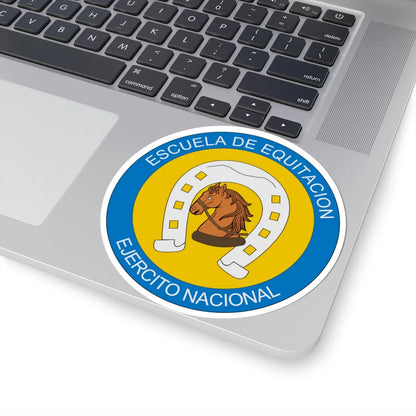 Escudo Equitacion del Ejercito de Colombia (Colombia) (Coat of Arms) STICKER Vinyl Kiss-Cut Decal - The Sticker Space