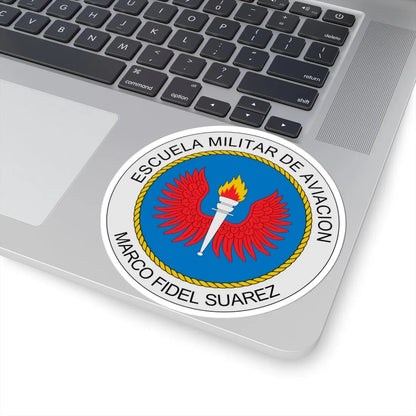 Escudo Escuela de Aviacion MFS (Colombia) (Coat of Arms) STICKER Vinyl Kiss-Cut Decal - The Sticker Space
