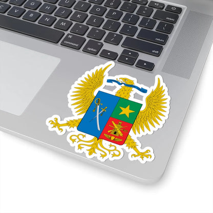 Escudo Escuela Militar de Cadetes JMC (Colombia) (Coat of Arms) STICKER Vinyl Kiss-Cut Decal - The Sticker Space