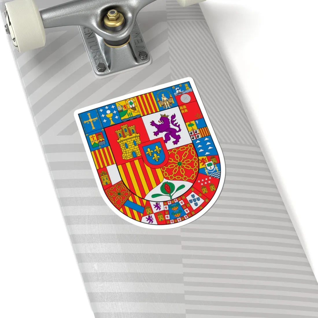 Escudo España Autonómica (Spain) (Coat of Arms) STICKER Vinyl Kiss-Cut Decal - The Sticker Space