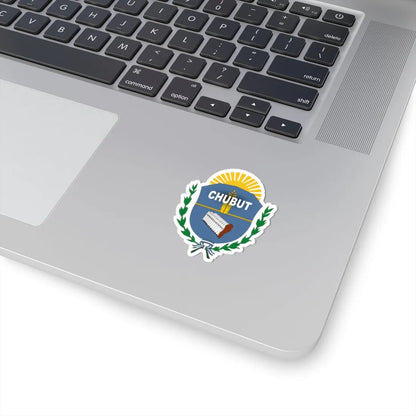 Escudo estilizado de Chubut (Argentina) (Coat of Arms) STICKER Vinyl Kiss-Cut Decal - The Sticker Space