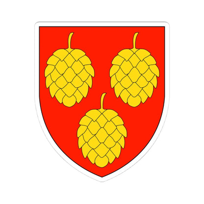 Escudo familia Argensola (Spain) (Coat of Arms) STICKER Vinyl Kiss-Cut Decal 4 Inch White - The Sticker Space