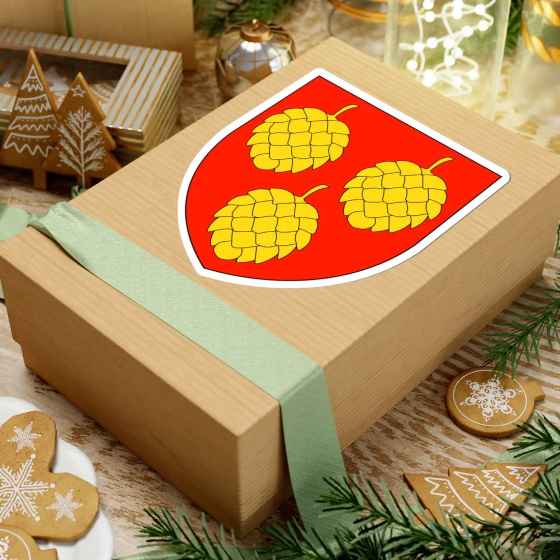 Escudo familia Argensola (Spain) (Coat of Arms) STICKER Vinyl Kiss-Cut Decal - The Sticker Space