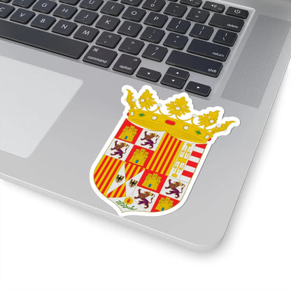Escudo Fernando II Bassi (Spain) (Coat of Arms) STICKER Vinyl Kiss-Cut Decal - The Sticker Space