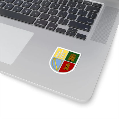 Escudo Heraldico de la Casa de Davila (Dominica) (Coat of Arms) STICKER Vinyl Kiss-Cut Decal - The Sticker Space