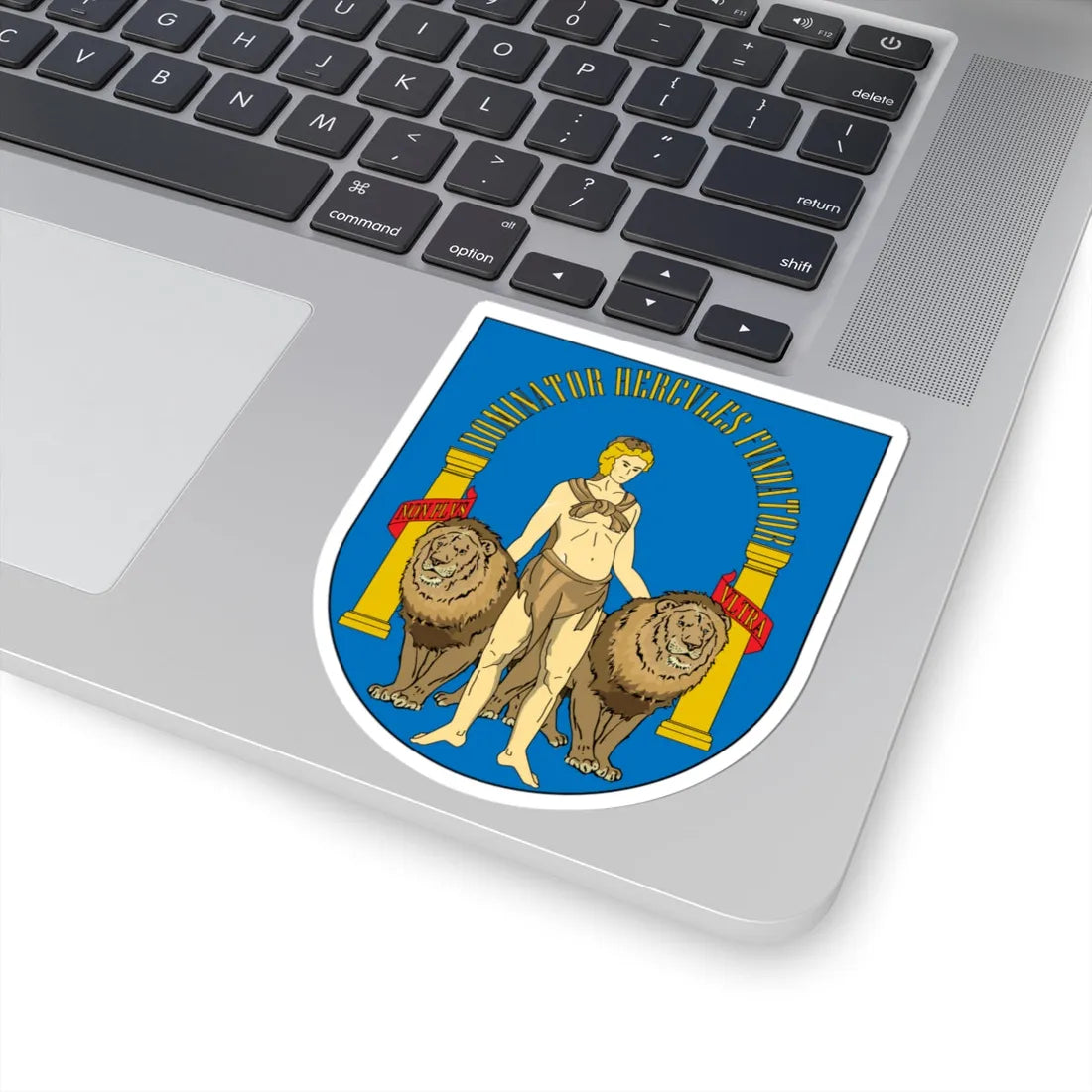 Escudo heráldico de Andalucía (Spain) (Coat of Arms) STICKER Vinyl Kiss-Cut Decal - The Sticker Space