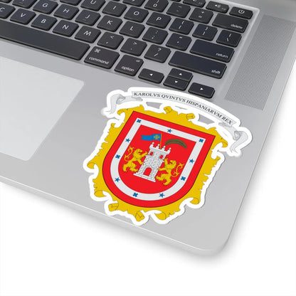 Escudo Huejotzingo (Costa Rica) (Coat of Arms) STICKER Vinyl Kiss-Cut Decal - The Sticker Space