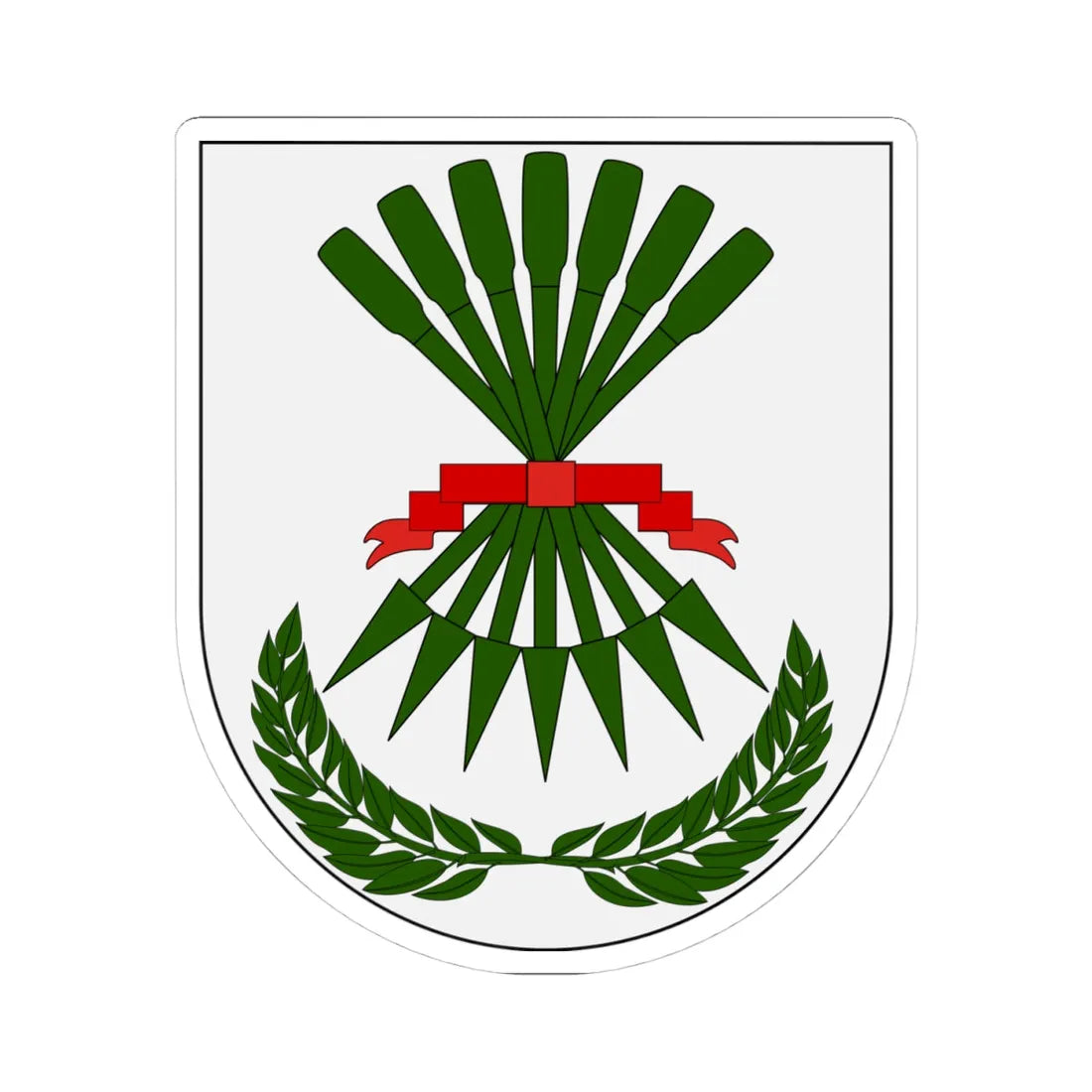 Escudo Ilha de Moçmbique (Mozambique) (Coat of Arms) STICKER Vinyl Kiss-Cut Decal - The Sticker Space
