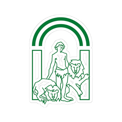 Escudo institucional de la Junta de Andalucía (Spain) (Coat of Arms) STICKER Vinyl Kiss-Cut Decal 4 Inch White - The Sticker Space