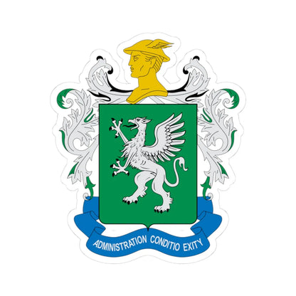 Escudo Intendencia-ENC (Colombia) (Coat of Arms) STICKER Vinyl Kiss-Cut Decal 3 Inch White - The Sticker Space