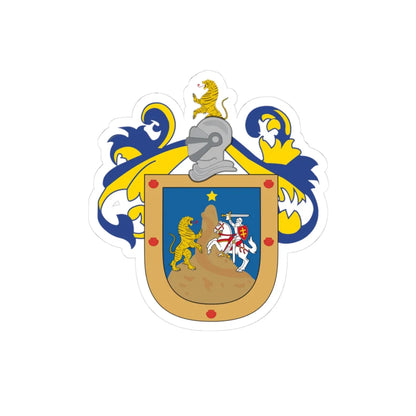 ESCUDO Juan Michel (Costa Rica) (Coat of Arms) STICKER Vinyl Kiss-Cut Decal 3 Inch White - The Sticker Space