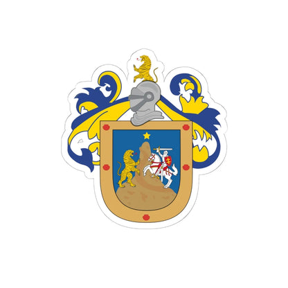 ESCUDO Juan Michel (Costa Rica) (Coat of Arms) STICKER Vinyl Kiss-Cut Decal 6 Inch White - The Sticker Space