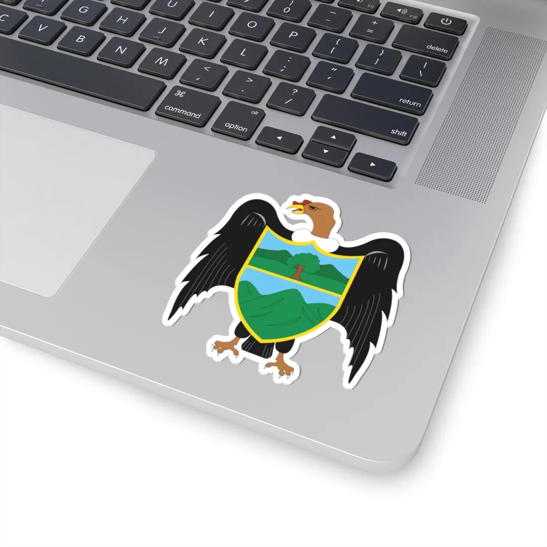 Escudo Mariscal Luzuriaga (Peru) (Coat of Arms) STICKER Vinyl Kiss-Cut Decal - The Sticker Space
