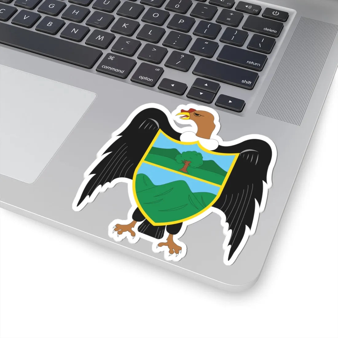 Escudo Mariscal Luzuriaga (Peru) (Coat of Arms) STICKER Vinyl Kiss-Cut Decal - The Sticker Space