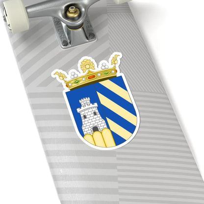 Escudo marquesal Platoni (Spain) (Coat of Arms) STICKER Vinyl Kiss-Cut Decal - The Sticker Space