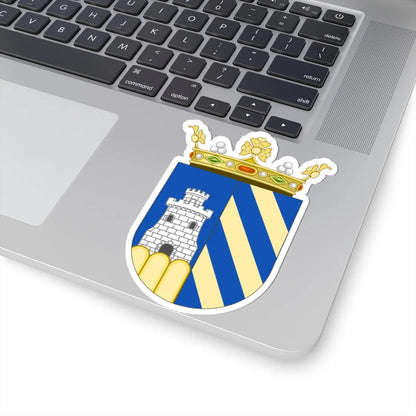 Escudo marquesal Platoni (Spain) (Coat of Arms) STICKER Vinyl Kiss-Cut Decal - The Sticker Space