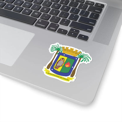Escudo Municipal de Concón (Chile) (Coat of Arms) STICKER Vinyl Kiss-Cut Decal - The Sticker Space