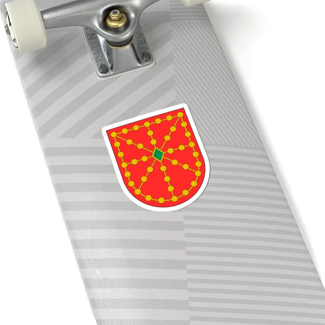 Escudo Nabarra Independentzia (Spain) (Coat of Arms) STICKER Vinyl Kiss-Cut Decal - The Sticker Space