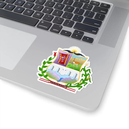 Escudo Pampamarca (Peru) (Coat of Arms) STICKER Vinyl Kiss-Cut Decal - The Sticker Space