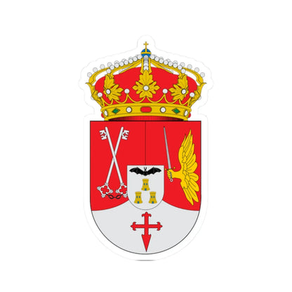 Escudo provincia de Albacete (Spain) (Coat of Arms) STICKER Vinyl Kiss-Cut Decal 2 Inch White - The Sticker Space