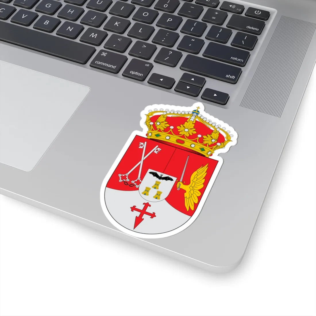 Escudo provincia de Albacete (Spain) (Coat of Arms) STICKER Vinyl Kiss-Cut Decal - The Sticker Space