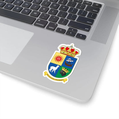 Escudo Real Afroboliviano (Bolivia) (Coat of Arms) STICKER Vinyl Kiss-Cut Decal - The Sticker Space