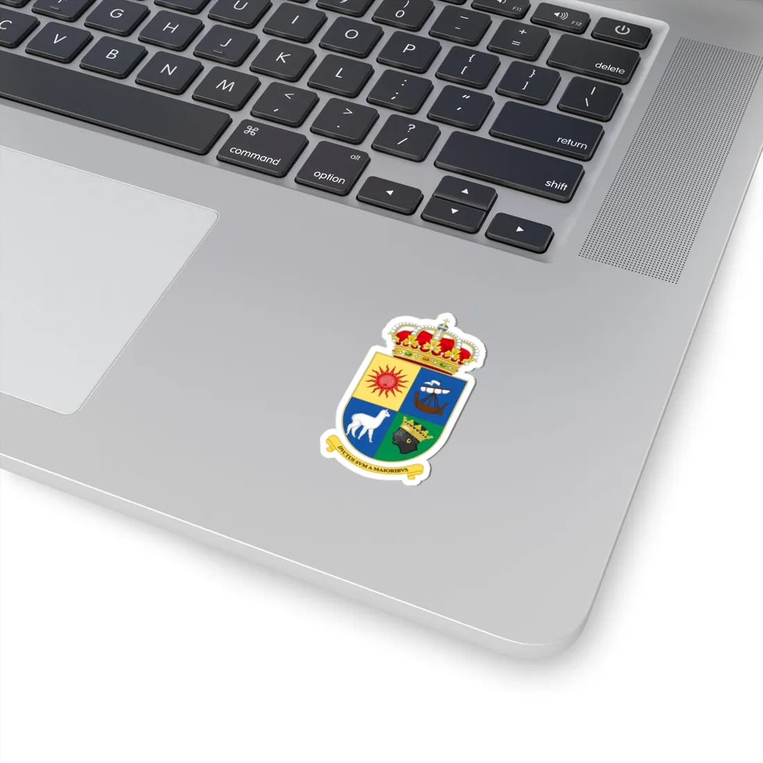 Escudo Real Afroboliviano (Bolivia) (Coat of Arms) STICKER Vinyl Kiss-Cut Decal - The Sticker Space