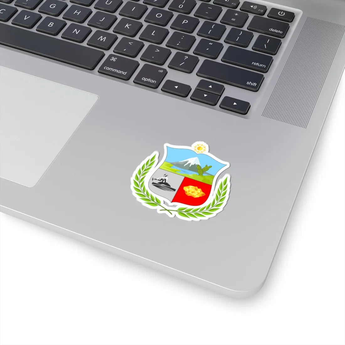 Escudo Región Apurimac (Peru) (Coat of Arms) STICKER Vinyl Kiss-Cut Decal - The Sticker Space