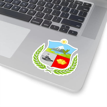 Escudo Región Apurimac (Peru) (Coat of Arms) STICKER Vinyl Kiss-Cut Decal - The Sticker Space