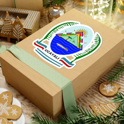 Escudo Región Ucayali (Peru) (Coat of Arms) STICKER Vinyl Kiss-Cut Decal - The Sticker Space