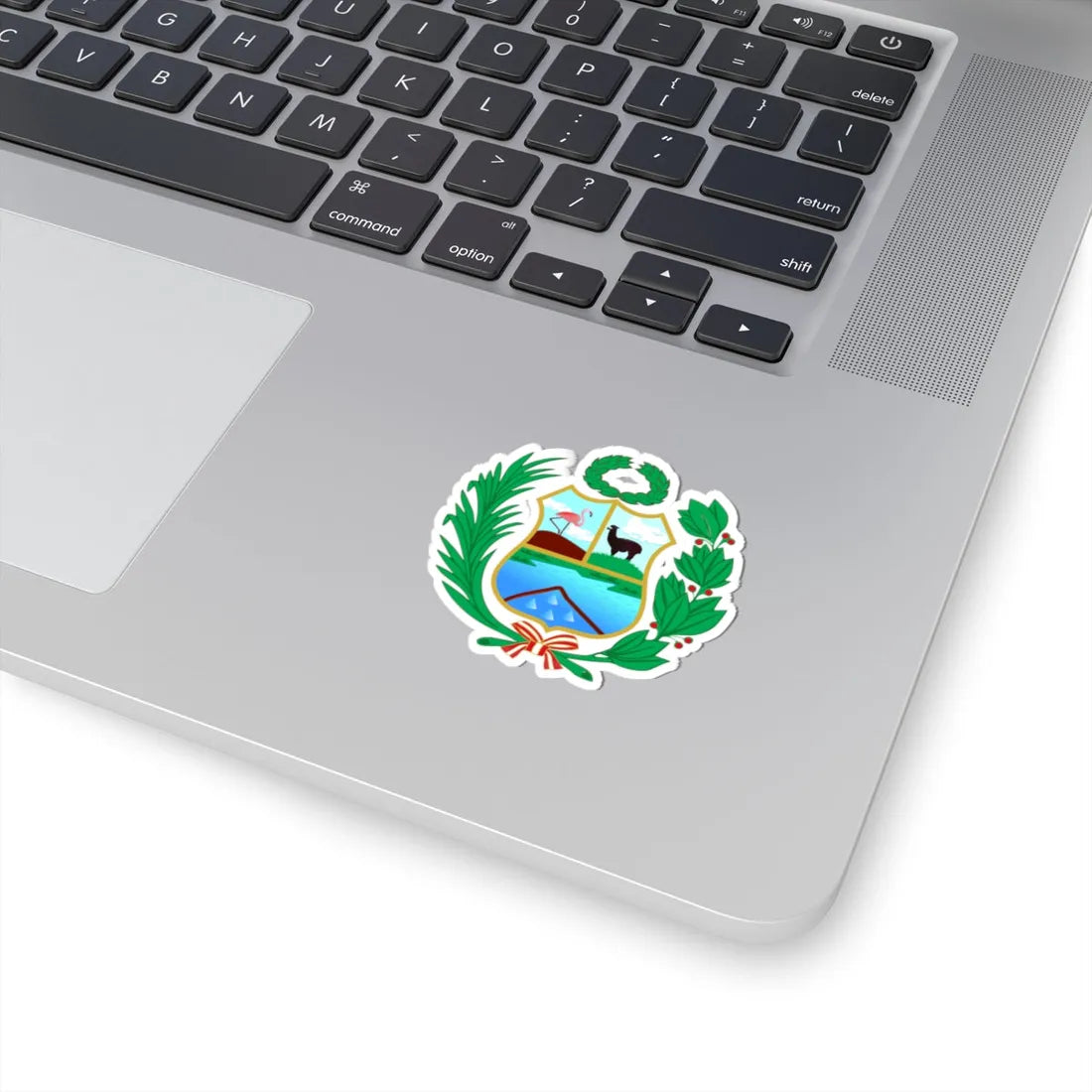 Escudo Salinas Huito (Peru) (Coat of Arms) STICKER Vinyl Kiss-Cut Decal - The Sticker Space