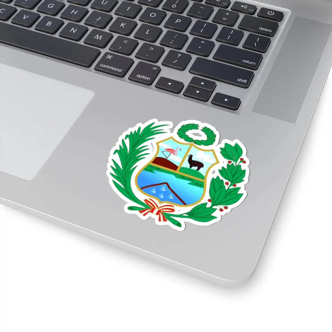 Escudo Salinas Huito (Peru) (Coat of Arms) STICKER Vinyl Kiss-Cut Decal - The Sticker Space