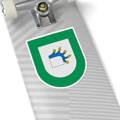 Escudo San Jerónimo Xayacatlán (Mexico) (Coat of Arms) STICKER Vinyl Kiss-Cut Decal - The Sticker Space