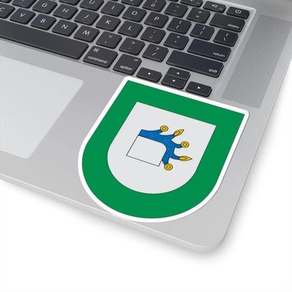 Escudo San Jerónimo Xayacatlán (Mexico) (Coat of Arms) STICKER Vinyl Kiss-Cut Decal - The Sticker Space