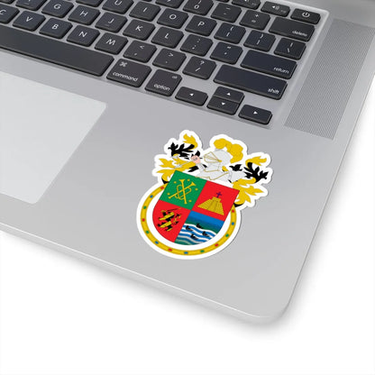 Escudo San Pedro Cholula (Mexico) (Coat of Arms) STICKER Vinyl Kiss-Cut Decal - The Sticker Space
