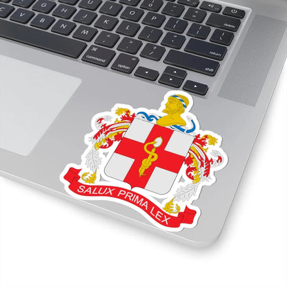Escudo Sanidad Ejercito de Colombia (Colombia) (Coat of Arms) STICKER Vinyl Kiss-Cut Decal - The Sticker Space
