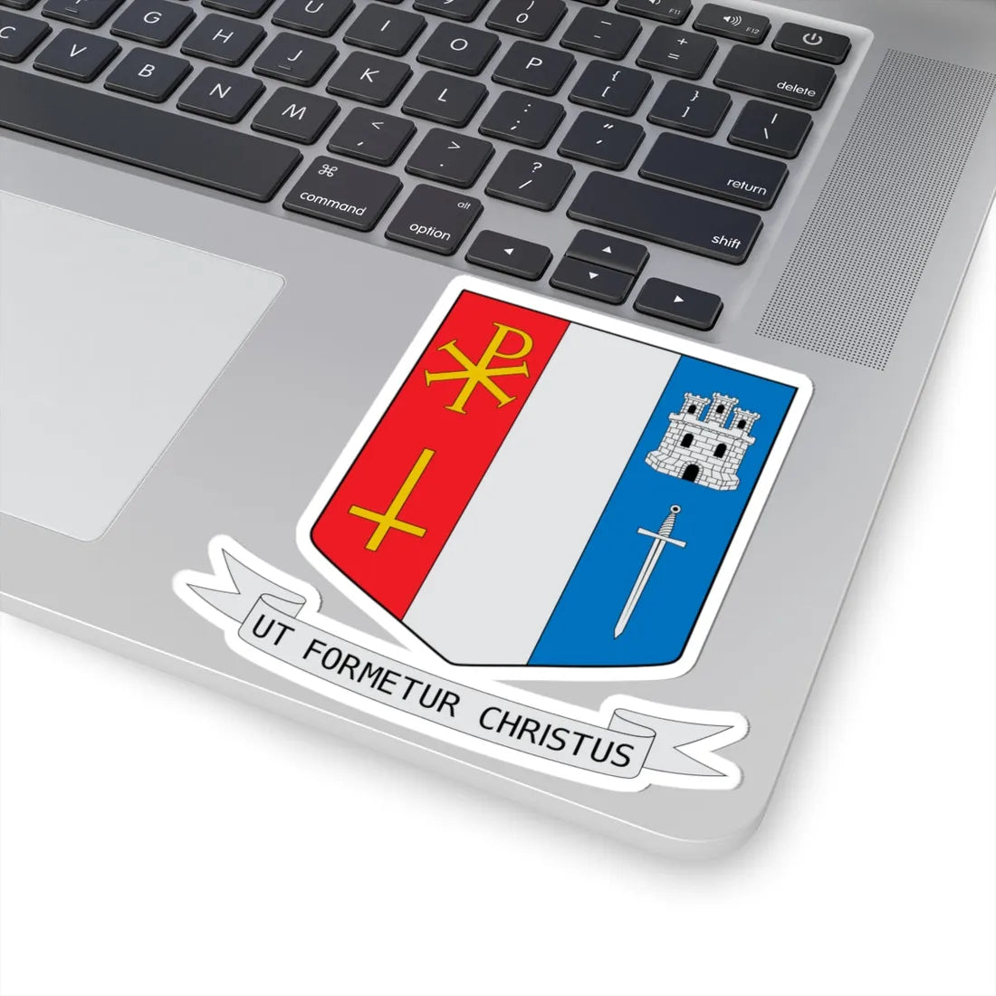 Escudo Seminario Mayor de Pereira (Colombia) (Coat of Arms) STICKER Vinyl Kiss-Cut Decal - The Sticker Space