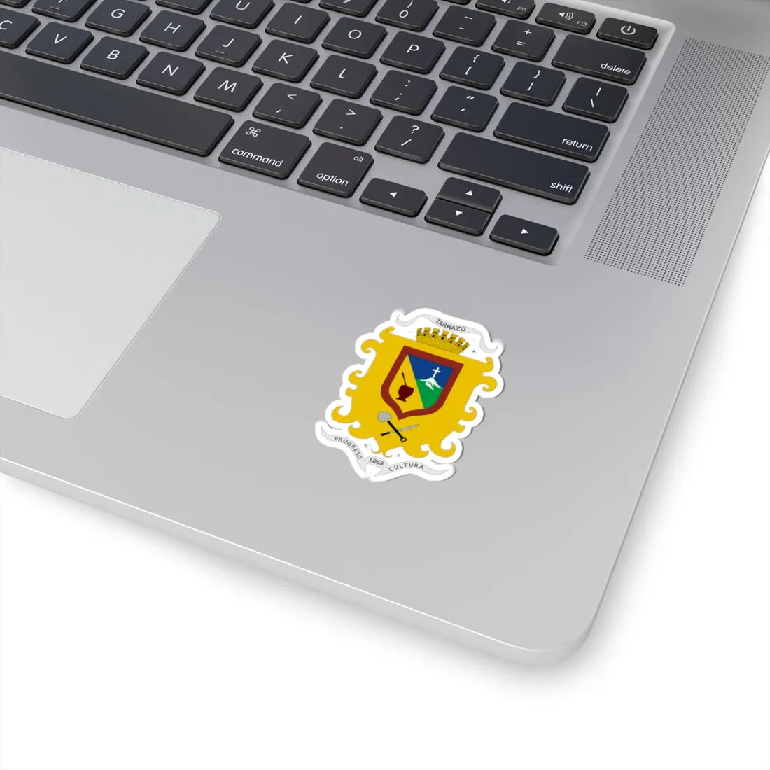 Escudo Tarrazú (Costa Rica) (Coat of Arms) STICKER Vinyl Kiss-Cut Decal - The Sticker Space