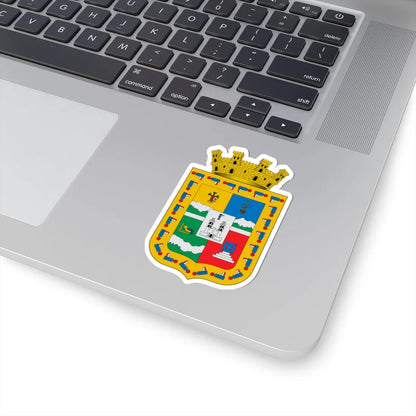 Escudo Teziutlán bueno (Mexico) (Coat of Arms) STICKER Vinyl Kiss-Cut Decal - The Sticker Space